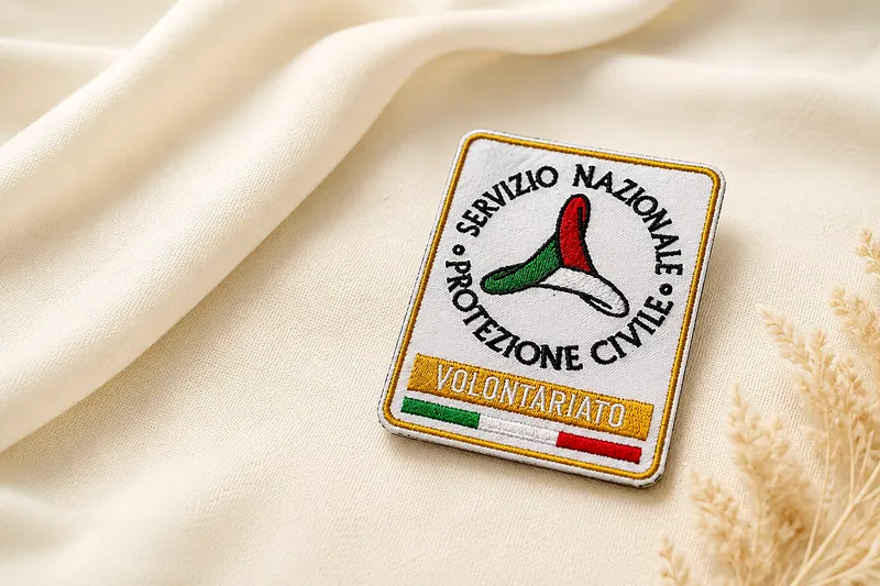 Patch ricamata Protezione Civile Volontariato